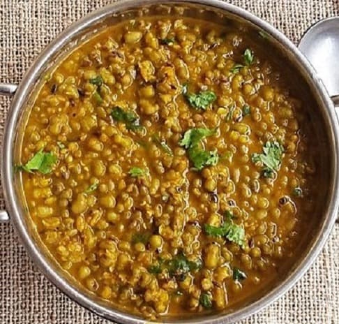 Whole Green Moong Beans (Moong Dal) Soup