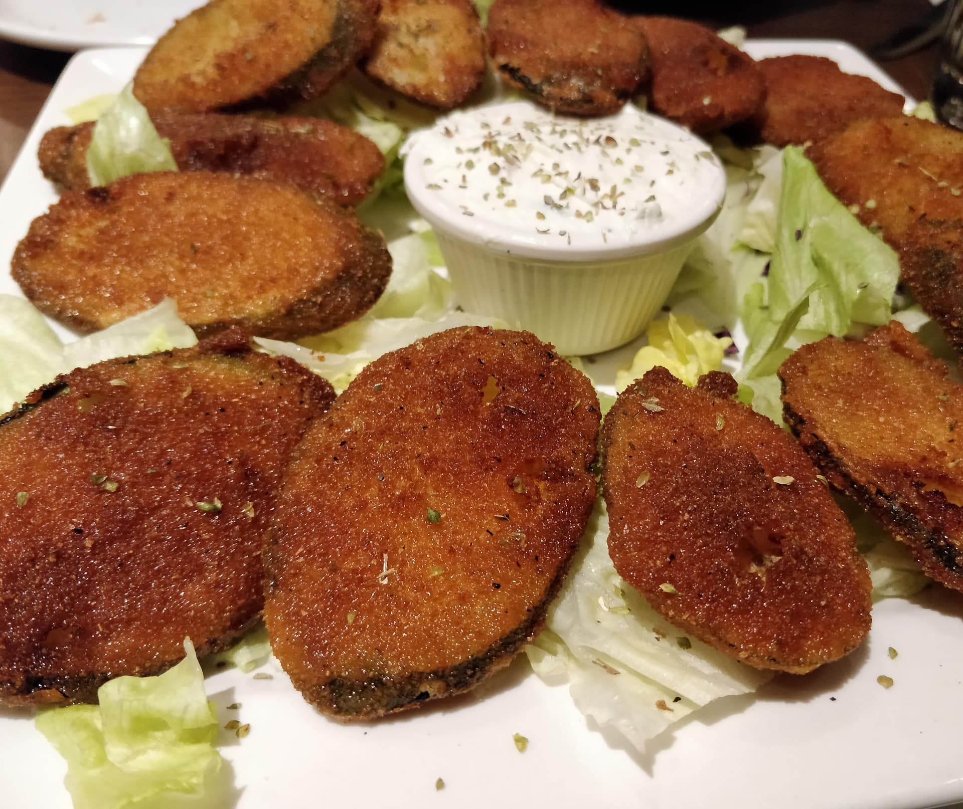 Crispy  Fried Zucchini