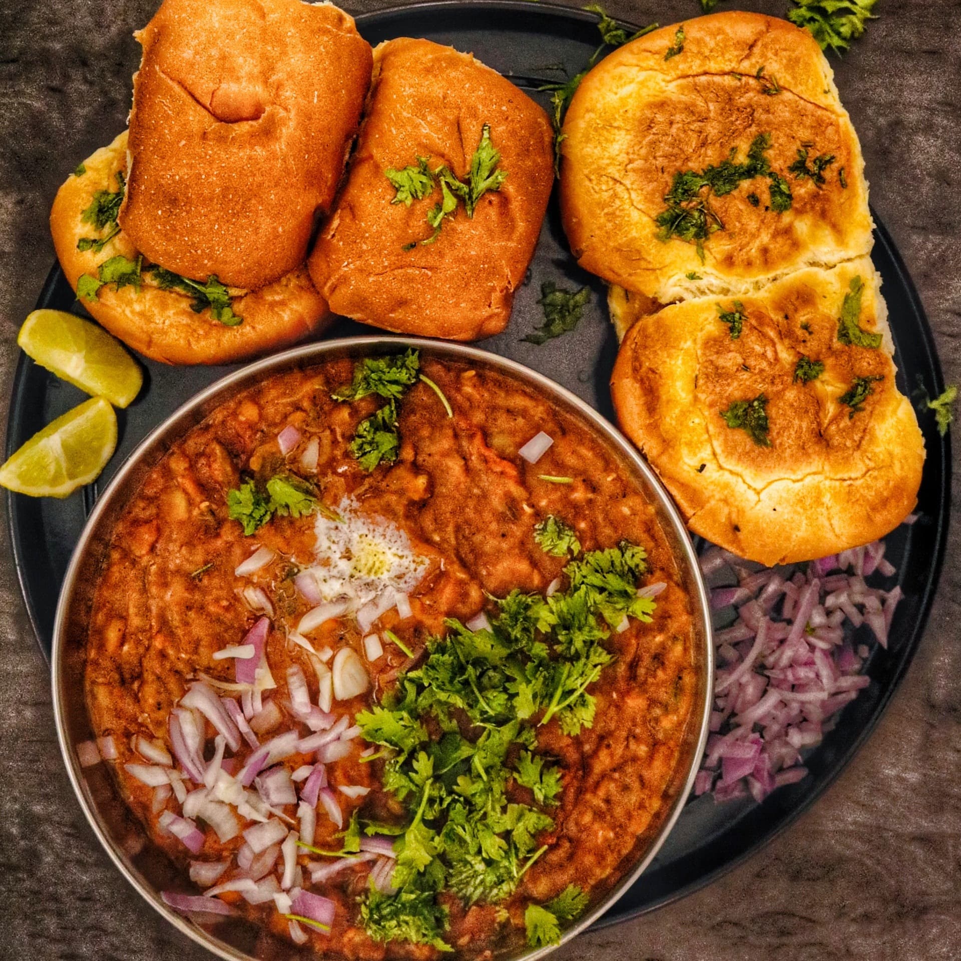Try the famous Experience the Taste of Mumbai with this Traditional Pao Bhaji Recipe featured in Dalmaa Experience the Taste of Mumbai with this Traditional Pao Bhaji Recipe