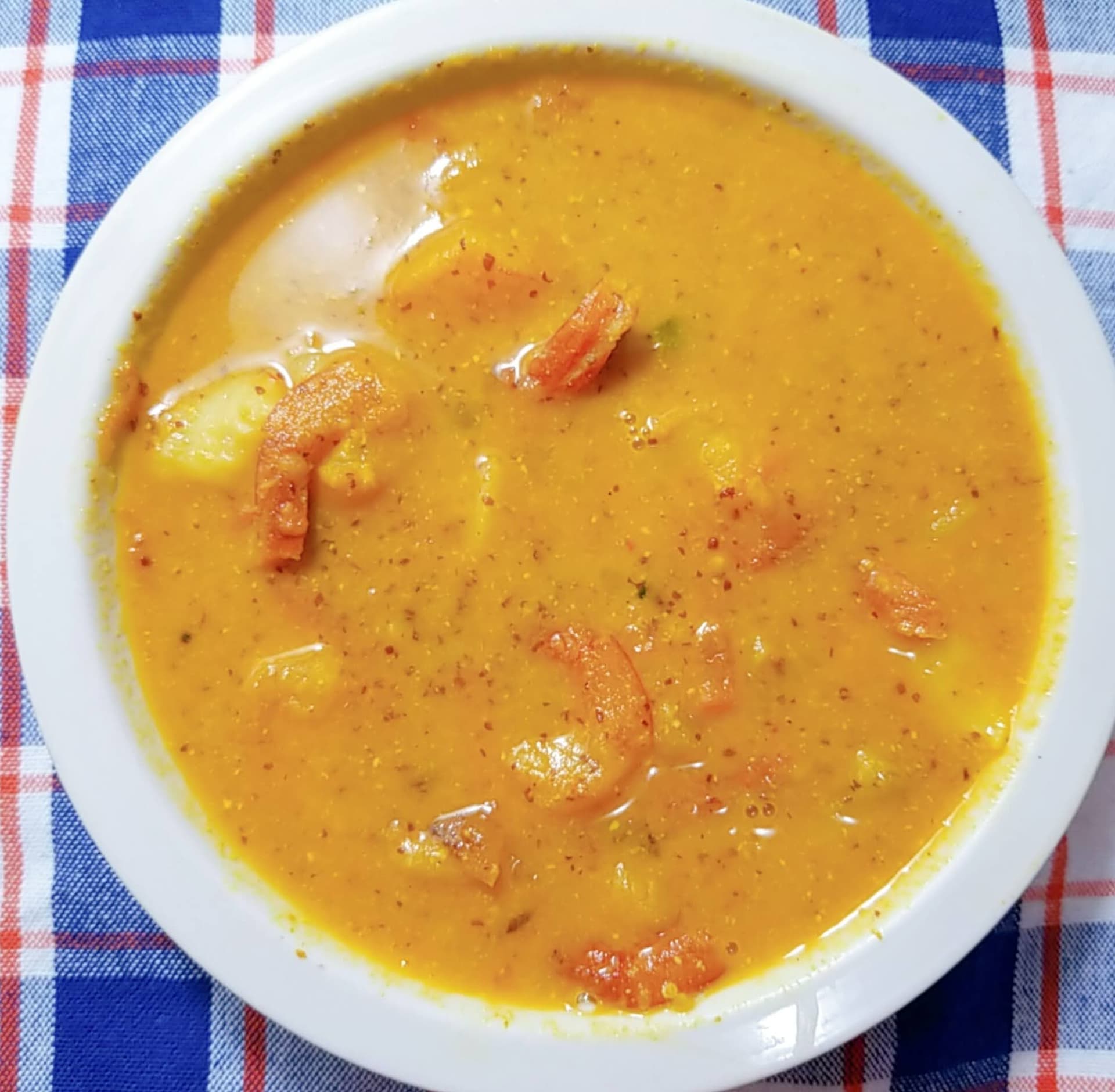 Shrimp with Mustard paste